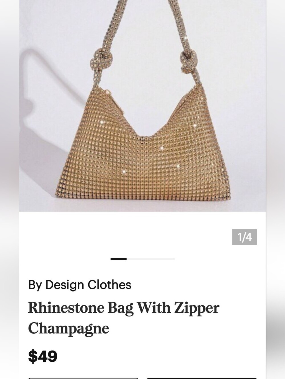 42 GOLD Rinestone Beauty - Picture 9 of 11